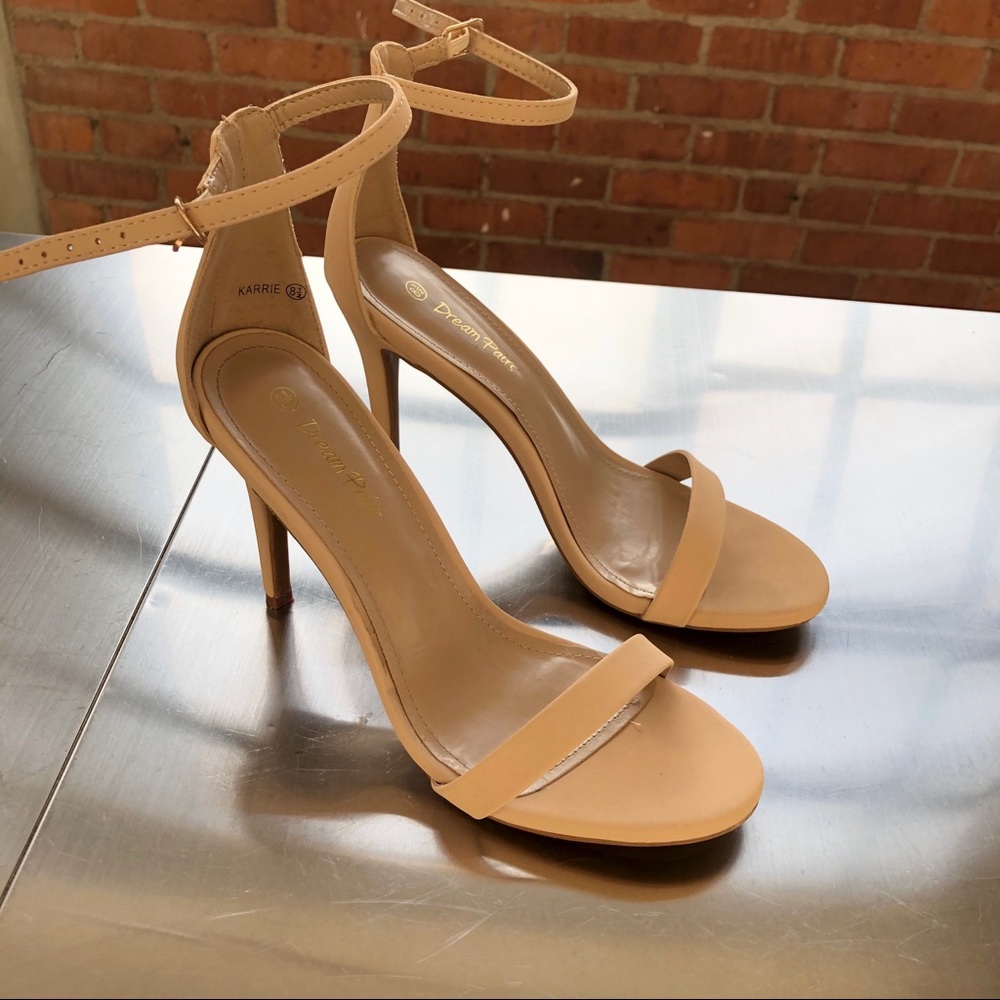 Nude Sandal Heels